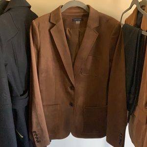 Suede Like Beautiful Brown Blazer